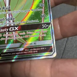 The Pokemon Company Pheromosa GX Full Art Holo Ultra Rare ENG 170HP 140/156 - Image 4
