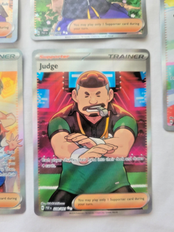 Pokemon Paldean Fates Full Art Ultra Rare Holos 5 Card Lot (LP) Student, Clive, - Image 3