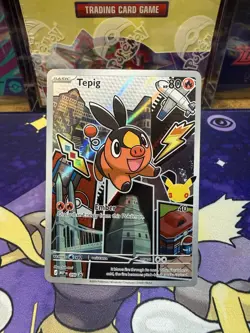Pokemon TCG Tepig MEP 050 First Partner Series 2 Black Star Promo NM - Image 1