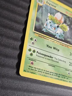 Pokemon Card Base Set 2 Ivysaur 44/130 Uncommon WOTC Vintage LP/NM 1990's - Image 3
