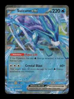 HOLO SUICUNE EX CLASSIC COLLECTION HOLO 010/034 NM POKEMON - Image 1