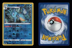 REVERSE HOLO KINGDRA RARE HOLO 033/163 NM POKEMON - Image 3