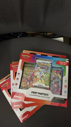 Pokemon First Partner - Series 2 Illustration Collection Lot Of 3 - Image 1