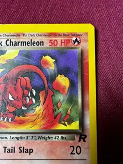🔥 Dark Charmeleon W Stamp 32/82 Team Rocket WOTC Pokemon Card LP - Image 4