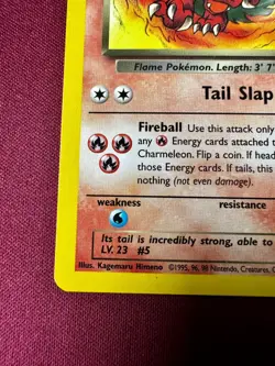 🔥 Dark Charmeleon W Stamp 32/82 Team Rocket WOTC Pokemon Card LP - Image 5