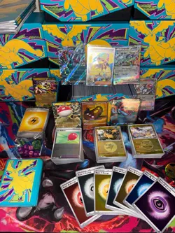 Pokemon Ascended Heroes Bulk lot Of 500+ common/Un full Art,Ex Holos, Reverse ) - Image 1