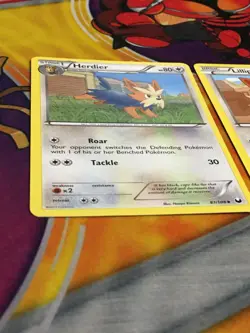 D1008 POKEMON TCG DARK EXPLORERS LILLIPUP 86 HERDIER 87 MP-HP - Image 3