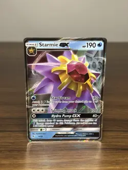 Starmie GX 14/68 Hidden Fates Ultra Rare Holo Pokemon Card - Image 1
