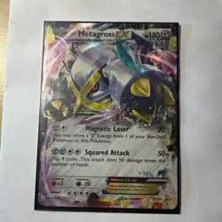 Pokemon TCG Metagross EX (Shiny) XY34 XY Promo Holo Eng 180 HP 2014 TPC - Image 1