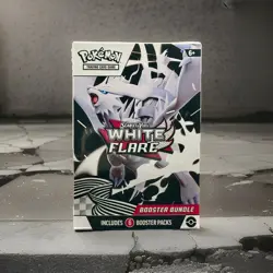 Pokemon TCG White Flare Booster Bundle Factory Sealed 6 Packs NEW - Image 2