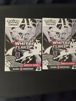 Pokemon 2x White Flare Booster Bundle ✨Sealed✨ - Image 1