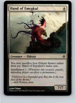 Magic the Gathering Hand of Emrakul Rise of the Eldrazi MTG Free Shipping! - Image 1