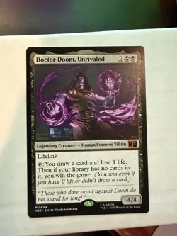 MTG Doctor Doom, Unrivaled [MSC] #654 - Image 1