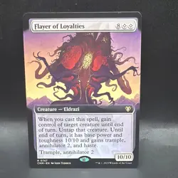 Flayer of Loyalties (Extended Art) Commander Masters Regular - Image 1