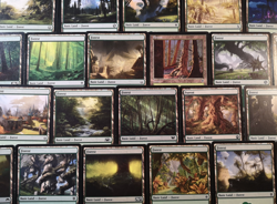 100 x Basic Lands MTG Magic - 20 of Each Colour - Image 2