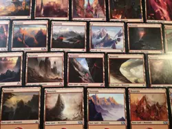 100 x Basic Lands MTG Magic - 20 of Each Colour - Image 4