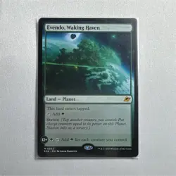 Wizards of the Coast MTG Evendo, Waking Haven Mythic EOE 0253 EN Regular - Image 1