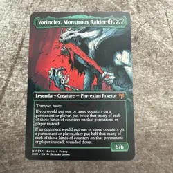 Vorinclex, Monstrous Raider - Custom Art MTG Magic The Gathering Playtest Card - Image 1