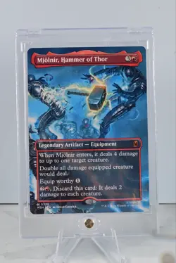 MSH -0339 Mjolnir, Hammer of Thor (Borderless) Marvel Super Heroes Regular - Image 3
