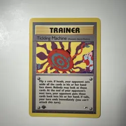 Tickling Machine 119/132 Gym Heroes 1st Edition Pokemon Trainer NM/LP - Image 1