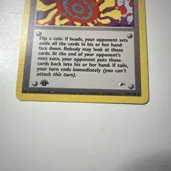 Tickling Machine 119/132 Gym Heroes 1st Edition Pokemon Trainer NM/LP - Image 2
