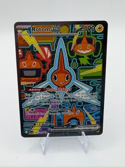 Rotom ex 126/094 Special Illustration Rare Phantasmal Flames Pokemon Holo NM - Image 1