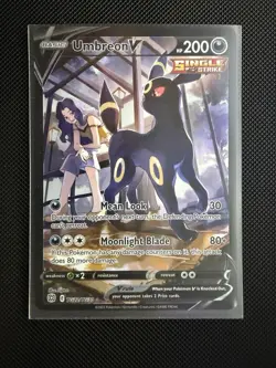 Pokemon TCG Umbreon V Sword & Shield: Brilliant Stars Tg22/Tg30 - NM - Image 1