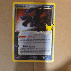 Pokemon TCG Umbreon Gold Star Celebrations Classic Collection 25th Anniversary - Image 1