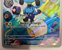 Pokemon Riolu TCG Illustration Rare Card 215/198 SV01 Scarlet & Violet Base Set - Image 3