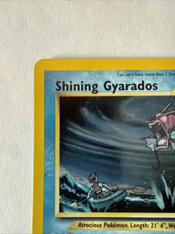 Pokemon TCG Neo Revelation Shining Gyarados 65/64 Secret Rare Holo Card English - Image 3