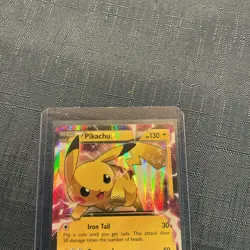 Pokemon TCG Pikachu EX XY84 XY Promo Holo English Pokemon TCG MP - Image 5