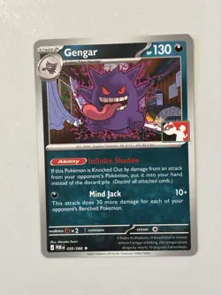 Gengar Non Holo Prize Pack Series 9 - Pokemon Perfect Order 050/088 - Image 1