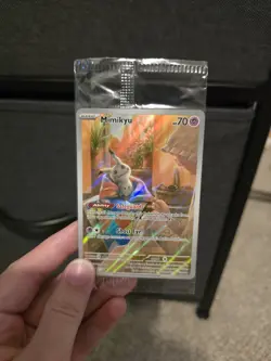 Mimikyu #075 Scarlet & Violet Promo Sealed Pokemon TCG Card - Image 1
