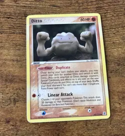 Pokemon TCG Ditto (Geodude) Delta Species Regular English Common 60 HP 62/113 - Image 1
