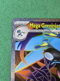 Mega Greninja ex 100/086 Ultra Rare Chaos Rising Pokemon Full Art - Image 5