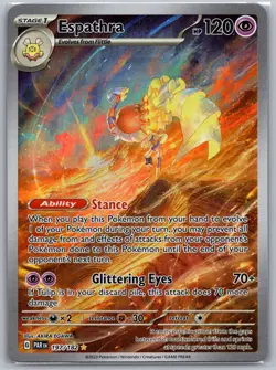Espathra 197/182 - IR - NM - Paradox Rift - Pokemon TCG - Image 1