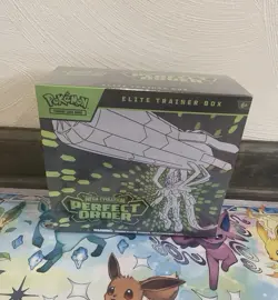 Pokemon TCG Mega Evolution Perfect Order ETB Factory Sealed Brand New. - Image 2