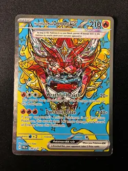 Pokemon Prismatic Evolutions Hearthflame Mask Ogerpon ex - 148/131 Holofoil - Image 1