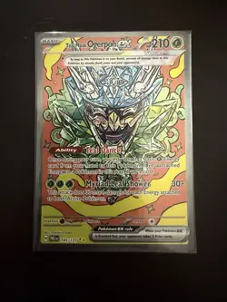 Pokemon TCG Prismatic Evolutions Teal Mask Ogerpon EX Card 145/131 - Image 1