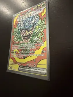 Pokemon TCG Prismatic Evolutions Teal Mask Ogerpon EX Card 145/131 - Image 3