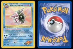 Misty's Cloyster 29/132 - Pokemon 1st Edition Rare Gym Heroes - LP - Image 3