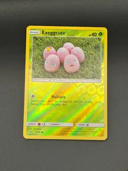 Pokemon Exeggcute Reverse Holo Common SM - Forbidden Light 1/131 NM - Image 1