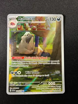 Pokemon Scarlet & Violet Base Set Mabosstiff - 218/198 Holofoil NM - Image 1