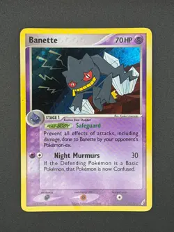 Pokemon Banette Holo Holo Rare Crystal Guardians 1/100 LP - Image 1