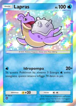 ✅ Pokemon TCG Pocket - 🔥 LAPRAS SHINY 🔥 ITA - Image 1