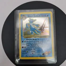 Pokemon TCG Misty's Golduck Gym Challenge 12/32 Holo Unlimited Rare NM 2000 - Image 2