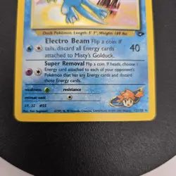 Pokemon TCG Misty's Golduck Gym Challenge 12/32 Holo Unlimited Rare NM 2000 - Image 4