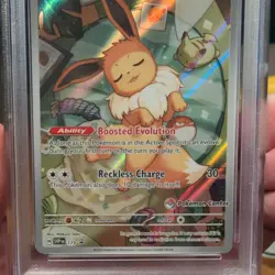 Eevee SVP173 Pokemon Center Stamped PSA 9 Prismatic Evolutions ETB Promo SVP 173 - Image 3
