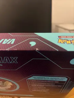 Pokemon TCG Vaporeon VMAX Premium Collection Box Evolving Skies - New Sealed - Image 4