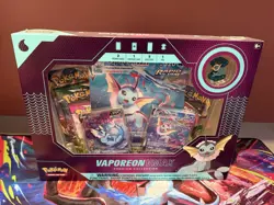 Pokemon TCG Vaporeon VMAX Premium Collection Box Evolving Skies - New Sealed - Image 1